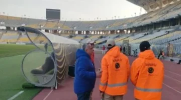 خطة أمنية مشددة.. تأمين مباراة الأهلي ويانج أفريكانز في استاد برج العرب اليوم